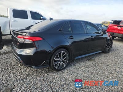 Trzecie zdjęcie samochodu z tyłu: 2020 TOYOTA COROLLA SE VIN:JTDS4RCE5LJ034846 - miniatura