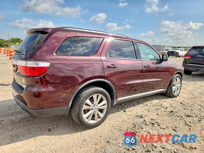 Trzecie zdjęcie samochodu z tyłu: 2012 DODGE DURANGO CREW VIN:1C4RDHDG0CC182772 - miniatura