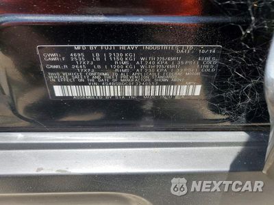 Zdjęcie 12 z 12 samochodu: 2015 SUBARU OUTBACK 2.5I PREMIUM VIN:4S4BSBDC0F3240557 - miniatura