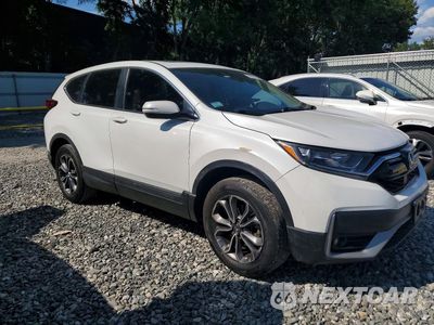 Czwarte zdjęcie samochodu z boku: 2022 HONDA CR-V EX VIN:2HKRW2H89NH304515 - miniatura