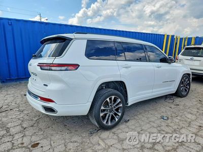 Trzecie zdjęcie samochodu z tyłu: 2023 JEEP GRAND CHEROKEE L OVERLAND VIN:1C4RJKDG4P8782127 - miniatura