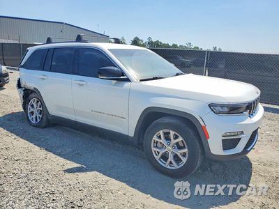 Czwarte zdjęcie samochodu z boku: 2022 JEEP GRAND CHEROKEE LIMITED VIN:1C4RJHBG8N8630452 - miniatura