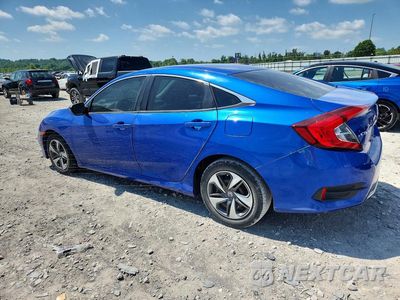 Drugie zdjęcie samochodu z przodu: 2020 HONDA CIVIC LX VIN:19XFC2F61LE014770 - miniatura