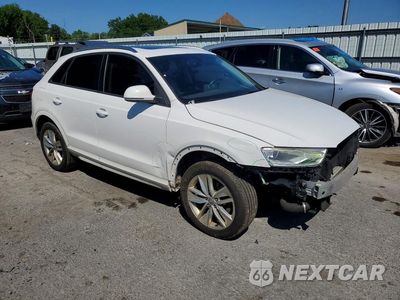 Czwarte zdjęcie samochodu z boku: 2017 AUDI Q3 PREMIUM VIN:WA1ECCFS4HR004531 - miniatura