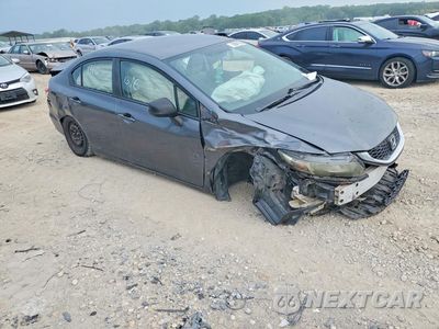 Czwarte zdjęcie samochodu z boku: 2013 HONDA CIVIC LX VIN:19XFB2F57DE009925 - miniatura