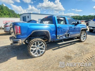 Trzecie zdjęcie samochodu z tyłu: 2018 GMC SIERRA K1500 SLT VIN:3GTU2NEC9JG237255 - miniatura