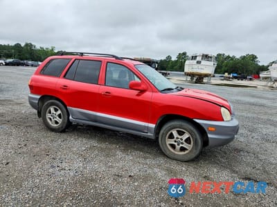 Czwarte zdjęcie samochodu z boku: 2003 HYUNDAI SANTA FE GLS VIN:KM8SC13D03U549372 - miniatura