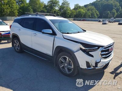 Czwarte zdjęcie samochodu z boku: 2018 GMC TERRAIN SLT VIN:3GKALVEV6JL315827 - miniatura