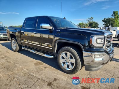 Czwarte zdjęcie samochodu z boku: 2017 GMC SIERRA K1500 SLT VIN:3GTU2NEC0HG423969 - miniatura