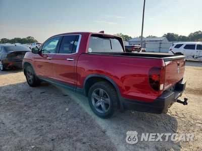 Drugie zdjęcie samochodu z przodu: 2022 HONDA RIDGELINE RTL VIN:5FPYK3F72NB021967 - miniatura