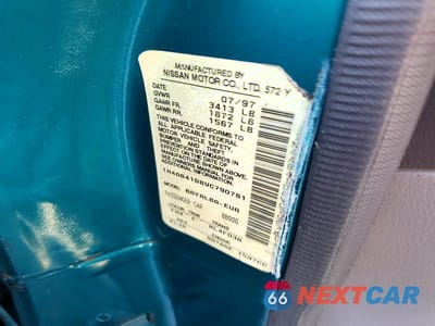 Zdjęcie 12 z 12 samochodu: 1997 NISSAN SENTRA BASE/XE/GXE/GLE VIN:1N4AB41D8VC790781 - miniatura