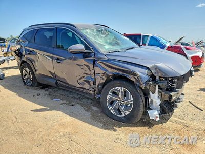Czwarte zdjęcie samochodu z boku: 2025 HYUNDAI TUCSON BLUE VIN:KM8JBDD11SU290457 - miniatura