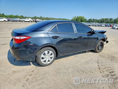 Trzecie zdjęcie samochodu z tyłu: 2016 TOYOTA COROLLA LE VIN:2T1BURHE5GC626483 - miniatura