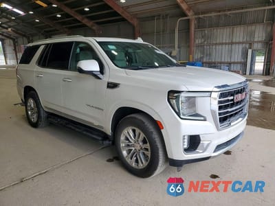 Czwarte zdjęcie samochodu z boku: 2021 GMC YUKON SLT VIN:1GKS1BKD4MR362016 - miniatura