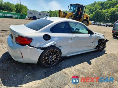 Trzecie zdjęcie samochodu z tyłu: 2020 BMW M2 COMPETITION VIN:WBS2U7C06L7E15672 - miniatura