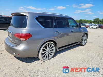 Trzecie zdjęcie samochodu z tyłu: 2011 INFINITI QX56 BASE VIN:JN8AZ2NC6B9301299 - miniatura