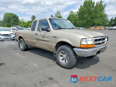 Czwarte zdjęcie samochodu z boku: 2000 FORD RANGER SUPER CAB VIN:1FTYR14X5YPA20656 - miniatura