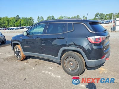 Drugie zdjęcie samochodu z przodu: 2018 JEEP COMPASS TRAILHAWK VIN:3C4NJDDB6JT130746 - miniatura