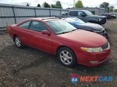 Czwarte zdjęcie samochodu z boku: 2002 TOYOTA CAMRY SOLARA SLE V6 VIN:2T1CF28P72C572121 - miniatura