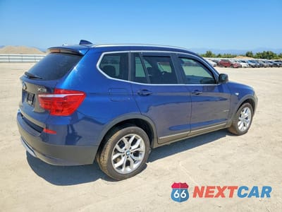 Trzecie zdjęcie samochodu z tyłu: 2011 BMW X3 XDRIVE35I VIN:5UXWX7C57BL733930 - miniatura