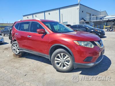 Czwarte zdjęcie samochodu z boku: 2014 NISSAN ROGUE SV VIN:5N1AT2MLXEC871534 - miniatura