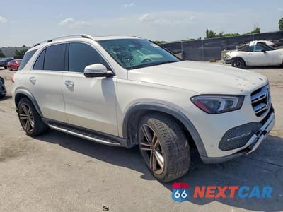 Czwarte zdjęcie samochodu z boku: 2021 MERCEDES-BENZ GLE 350 VIN:4JGFB4JBXMA392136 - miniatura