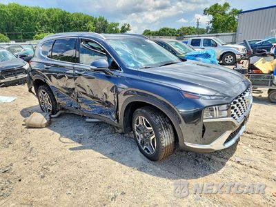 Czwarte zdjęcie samochodu z boku: 2023 HYUNDAI SANTA FE SEL PREMIUM VIN:5NMS3DA19PH010356 - miniatura