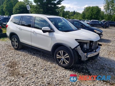 Czwarte zdjęcie samochodu z boku: 2017 HONDA PILOT EXL VIN:5FNYF6H53HB087393 - miniatura