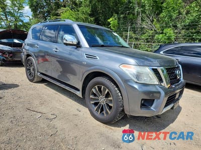 Czwarte zdjęcie samochodu z boku: 2017 NISSAN ARMADA PLATINUM VIN:JN8AY2NE8H9702950 - miniatura