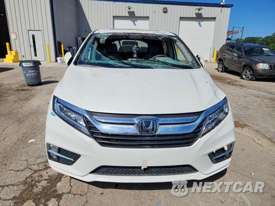 Piąte zdjęcie samochodu w środku: 2019 HONDA ODYSSEY ELITE VIN:5FNRL6H91KB040905 - miniatura