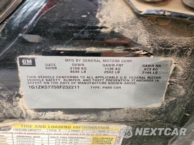 Zdjęcie 13 z 13 samochodu: 2008 CHEVROLET MALIBU LTZ VIN:1G1ZK57758F232211 - miniatura