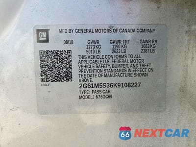 Zdjęcie 13 z 13 samochodu: 2019 CADILLAC XTS LUXURY VIN:2G61M5S36K9108227 - miniatura
