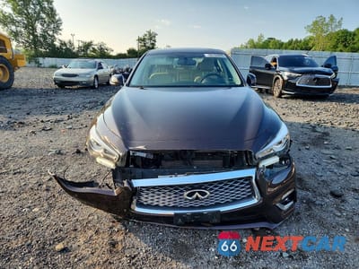 Piąte zdjęcie samochodu w środku: 2018 INFINITI Q50 3.0T LUXE VIN:JN1EV7AR0JM443601 - miniatura