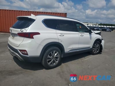 Trzecie zdjęcie samochodu z tyłu: 2019 HYUNDAI SANTA FE SEL PLUS 2.4L VIN:5NMS33AD2KH032048 - miniatura
