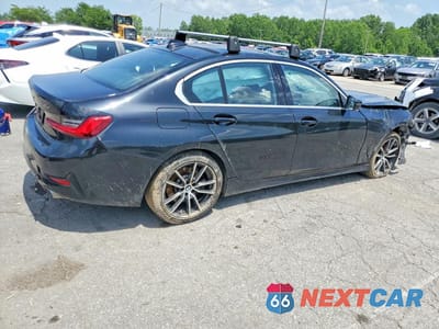 Trzecie zdjęcie samochodu z tyłu: 2021 BMW 330XE VIN:WBA5P9C0XMFJ76331 - miniatura