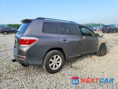 Trzecie zdjęcie samochodu z tyłu: 2012 TOYOTA HIGHLANDER BASE VIN:5TDZK3EHXCS078398 - miniatura