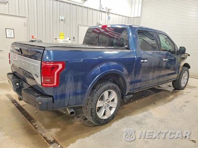 Trzecie zdjęcie samochodu z tyłu: 2016 FORD F150 SUPERCREW VIN:1FTEW1EG9GFA85928 - miniatura