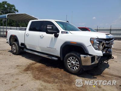 Czwarte zdjęcie samochodu z boku: 2023 GMC SIERRA K2500 SLE VIN:1GT49MEY0PF205581 - miniatura
