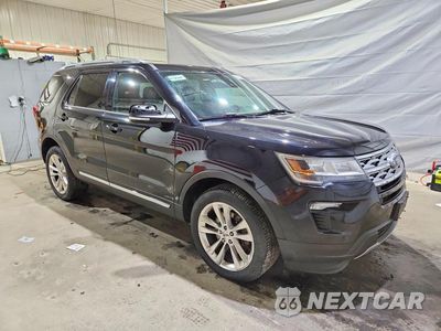 Czwarte zdjęcie samochodu z boku: 2019 FORD EXPLORER XLT VIN:1FM5K8D82KGA39578 - miniatura