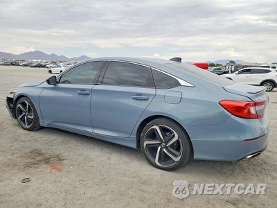 Drugie zdjęcie samochodu z przodu: 2021 HONDA ACCORD SPORT SE VIN:1HGCV1F42MA023814 - miniatura