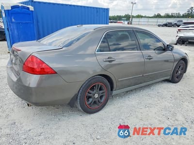 Trzecie zdjęcie samochodu z tyłu: 2007 HONDA ACCORD EX VIN:1HGCM56847A007759 - miniatura