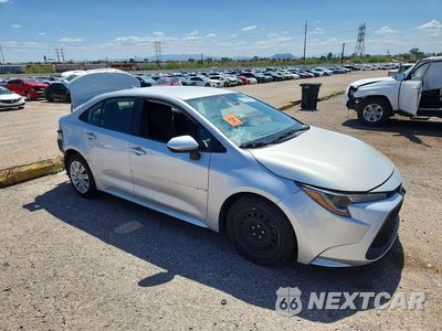 Czwarte zdjęcie samochodu z boku: 2021 TOYOTA COROLLA LE VIN:5YFEPMAE8MP193142 - miniatura