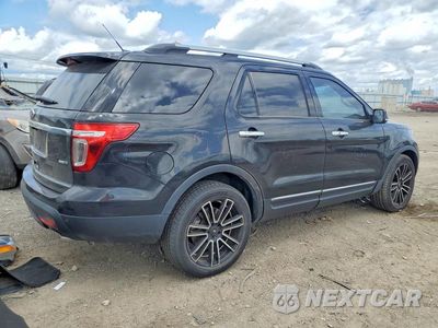 Trzecie zdjęcie samochodu z tyłu: 2015 FORD EXPLORER LIMITED VIN:1FM5K8F88FGA15093 - miniatura