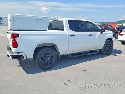 Trzecie zdjęcie samochodu z tyłu: 2025 CHEVROLET SILVERADO C1500 CUSTOM VIN:3GCPABEK8SG279939 - miniatura