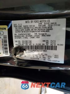 Zdjęcie 12 z 12 samochodu: 2014 FORD FUSION SE VIN:1FA6P0H76E5374801 - miniatura