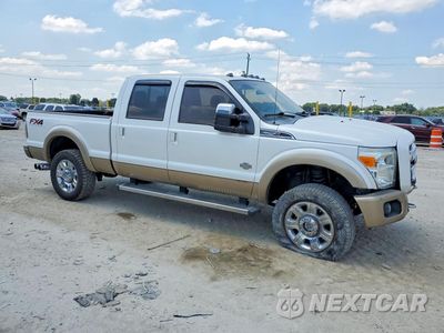 Czwarte zdjęcie samochodu z boku: 2014 FORD F250 SUPER DUTY VIN:1FT7W2BT5EEA02000 - miniatura