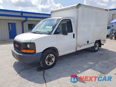2013 GMC SAVANA BOX TRUCK 1GDY72CAXD1900804 - główne zdjęcie licytacji z USA - miniatura