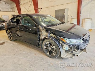 Czwarte zdjęcie samochodu z boku: 2022 NISSAN SENTRA SV VIN:3N1AB8CV1NY241120 - miniatura