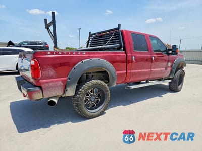 Trzecie zdjęcie samochodu z tyłu: 2015 FORD F250 SUPER DUTY VIN:1FT7W2BT2FEA31469 - miniatura