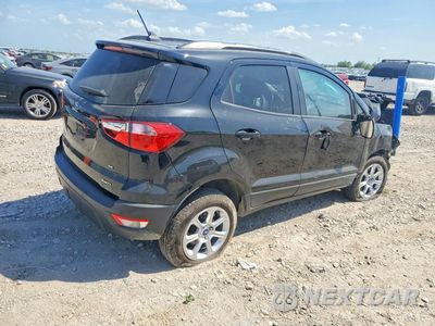 Trzecie zdjęcie samochodu z tyłu: 2020 FORD ECOSPORT SE VIN:MAJ6S3GL6LC394876 - miniatura